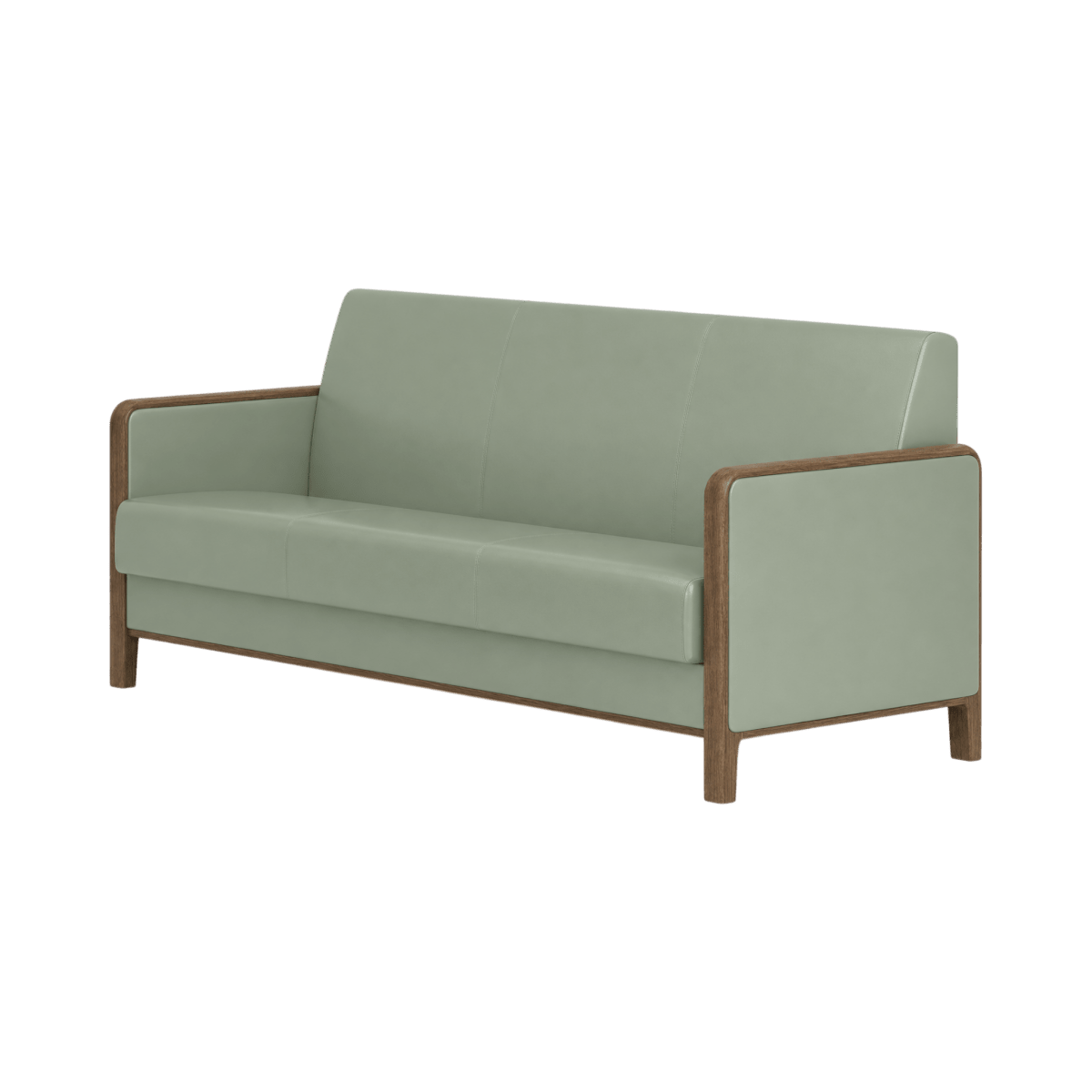 Wells Three Seater Sofa - Green Loop Global