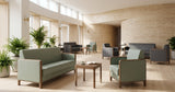 Wells Three Seater Sofa in an aged-care lounge setting - Green Loop Global