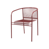 Zander Armchair – Burgundy