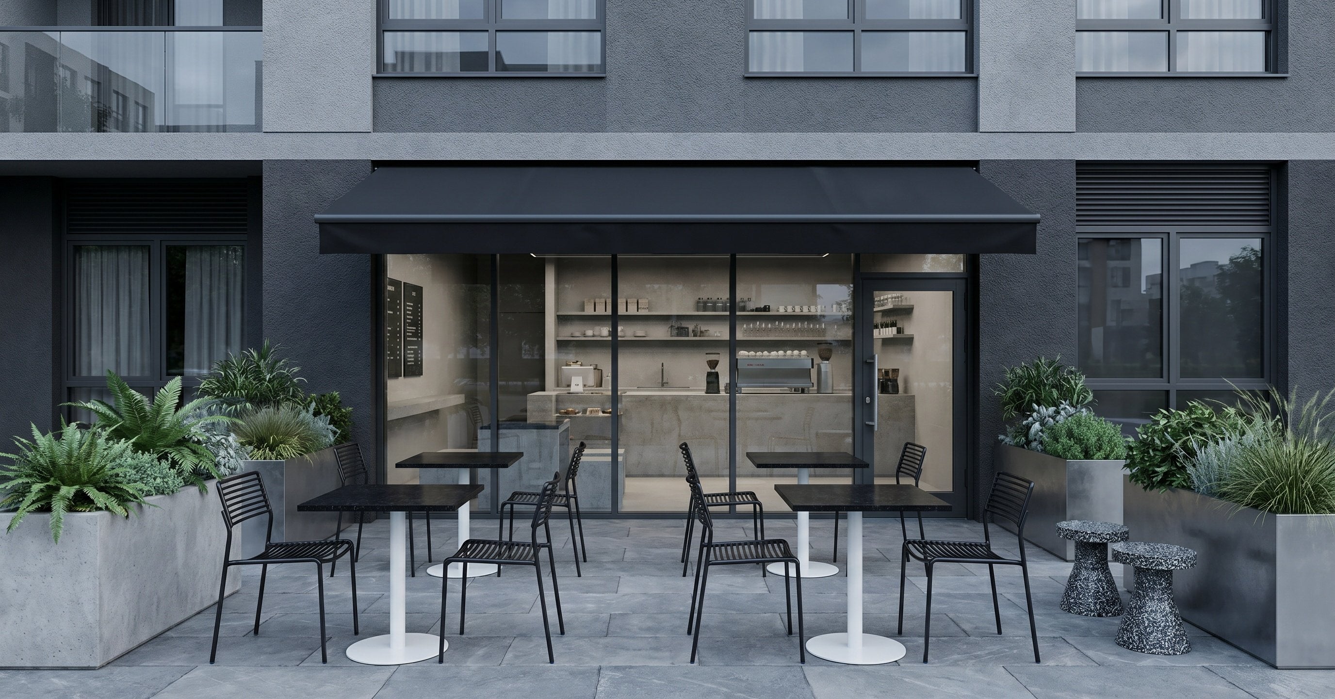 Zander Chair in-situ scene - Green Loop Global