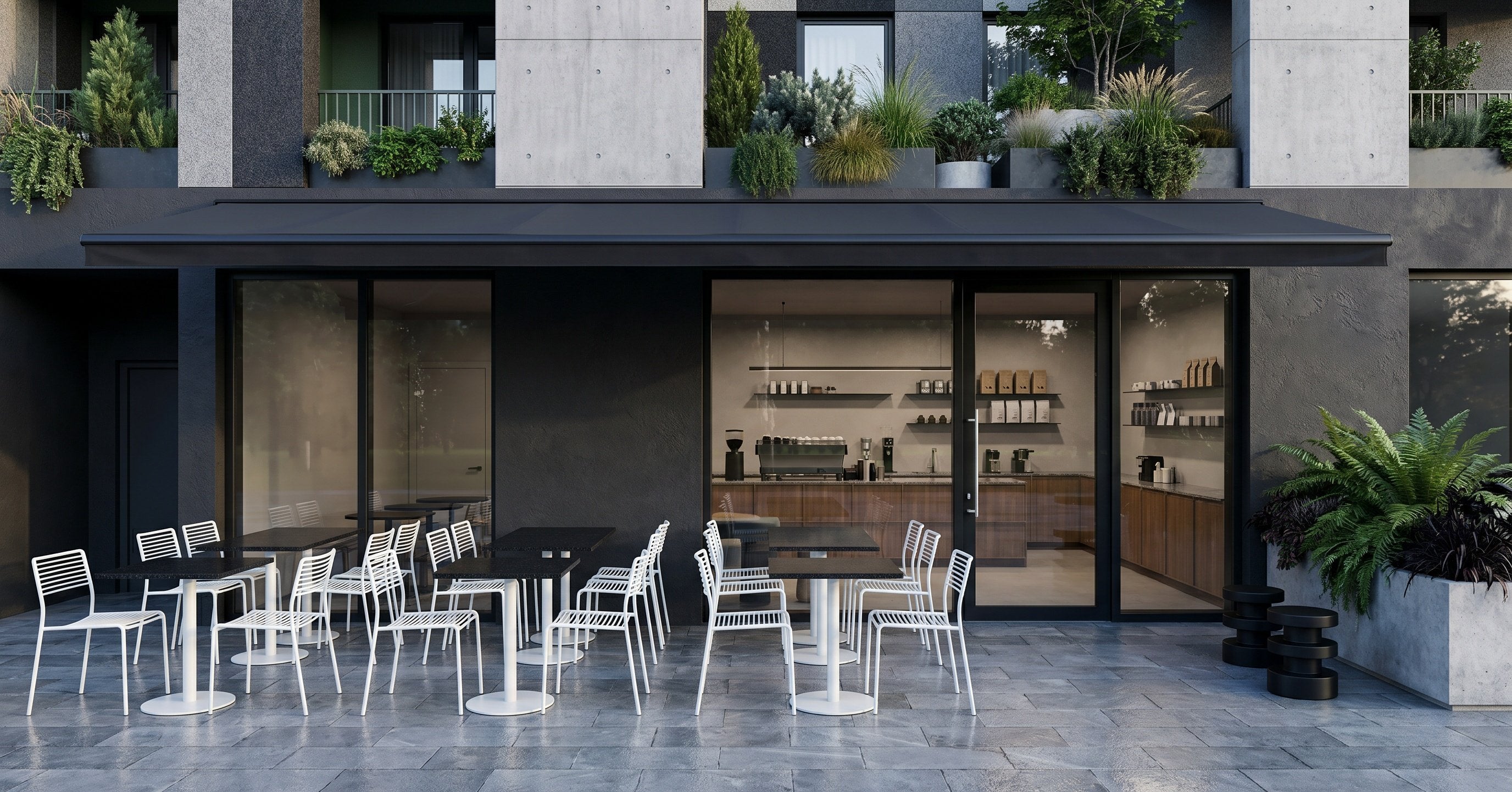 Zander Chair in-situ scene - Green Loop Global
