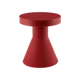 Ziggy Outdoor Side Table – Crimson