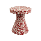 Ziggy Outdoor Side Table – Red Speckle