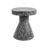 Ziggy Outdoor Side Table – Salt & Pepper